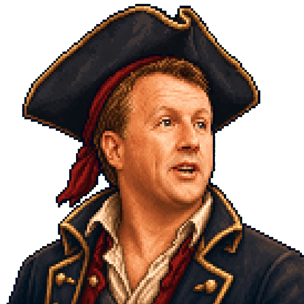 Peg-Leg Pete portrait