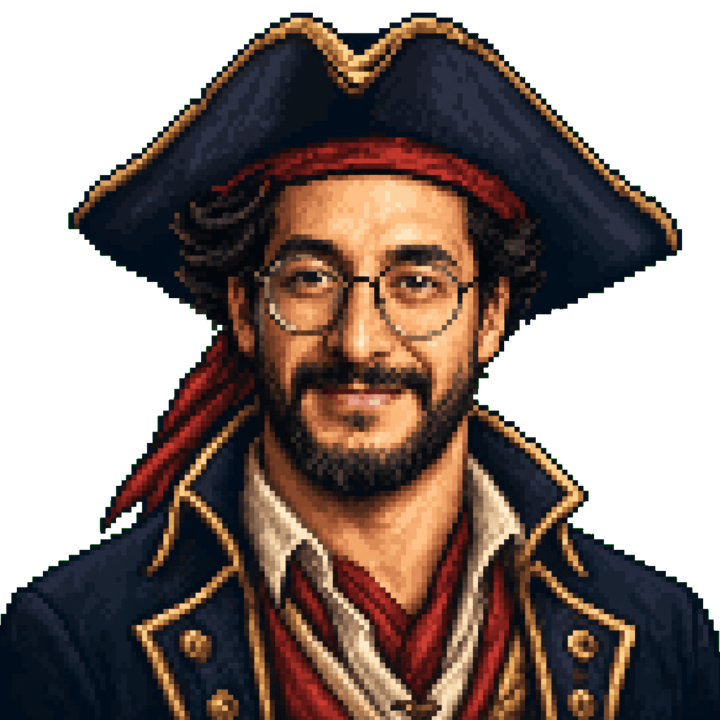 Captain Shortcut portrait