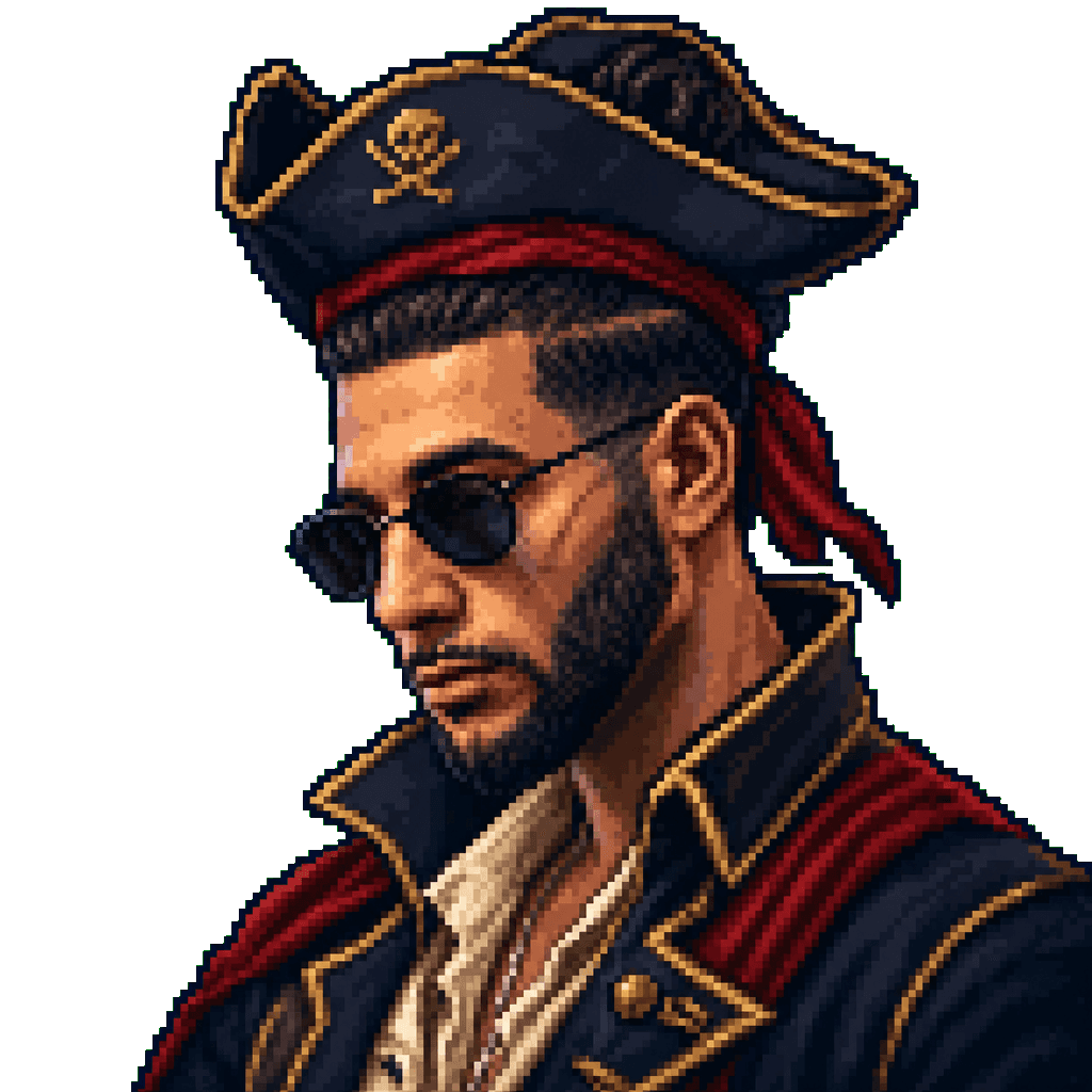 Four-Eyed Pete portrait