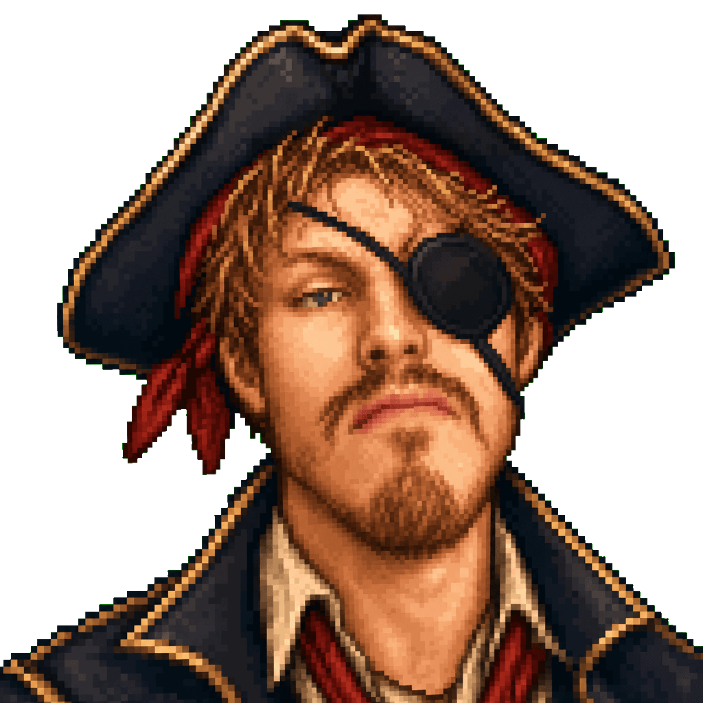 The French Red Kraken portrait