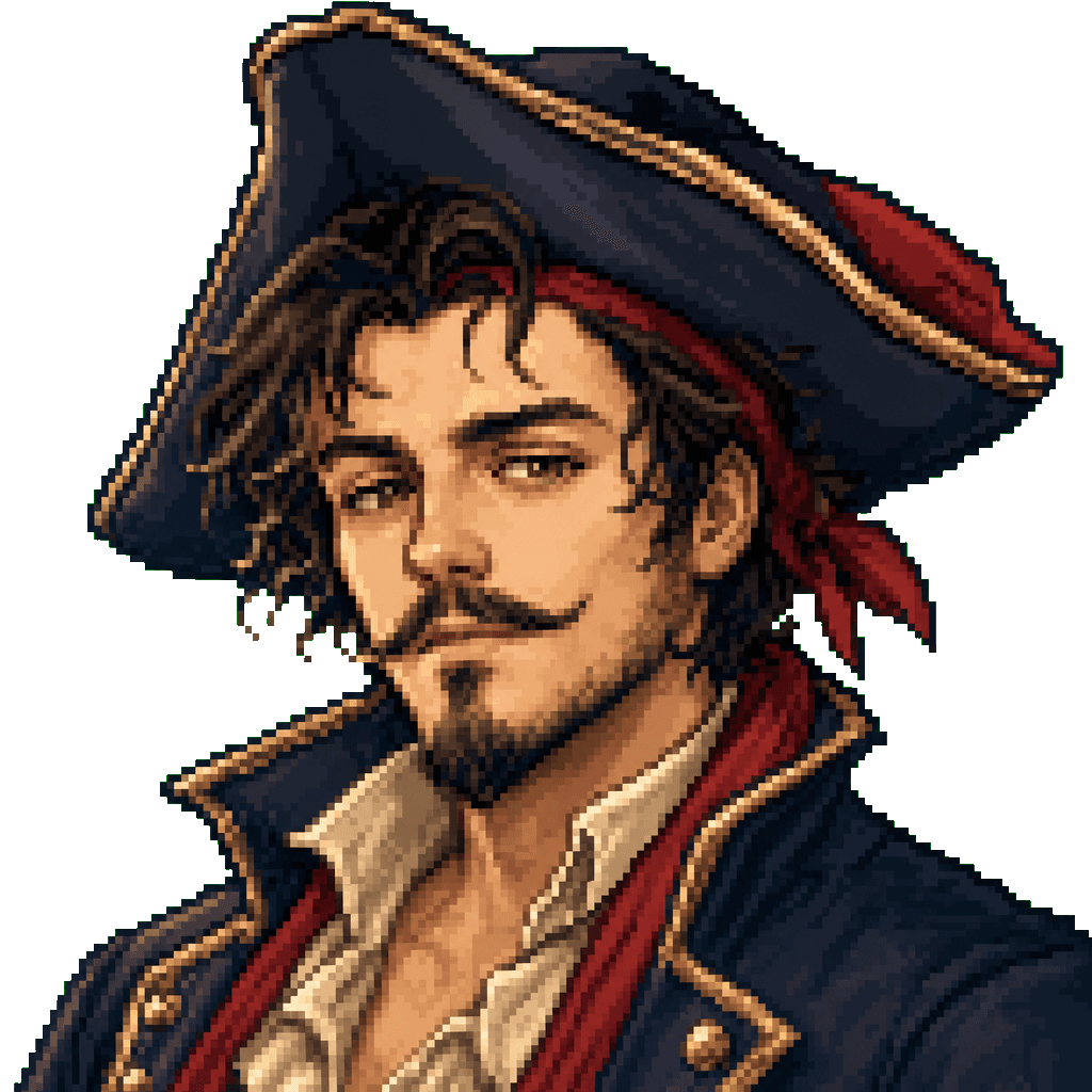 The French Red Kraken portrait